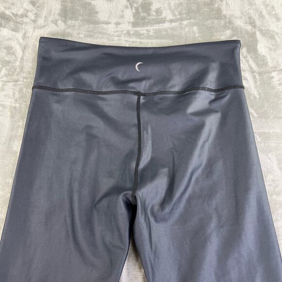 Zyia Active High Waisted Cropped Leggings Womens Size 16-18 Black - Picture 8 of 11